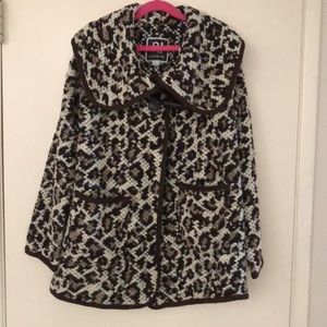 Girls Cozy Knit Sweater jacket! toggle button closure! 2 front pockets! Size 12